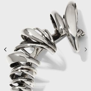 Alexander McQueen multi ring ear cuff ear crawler